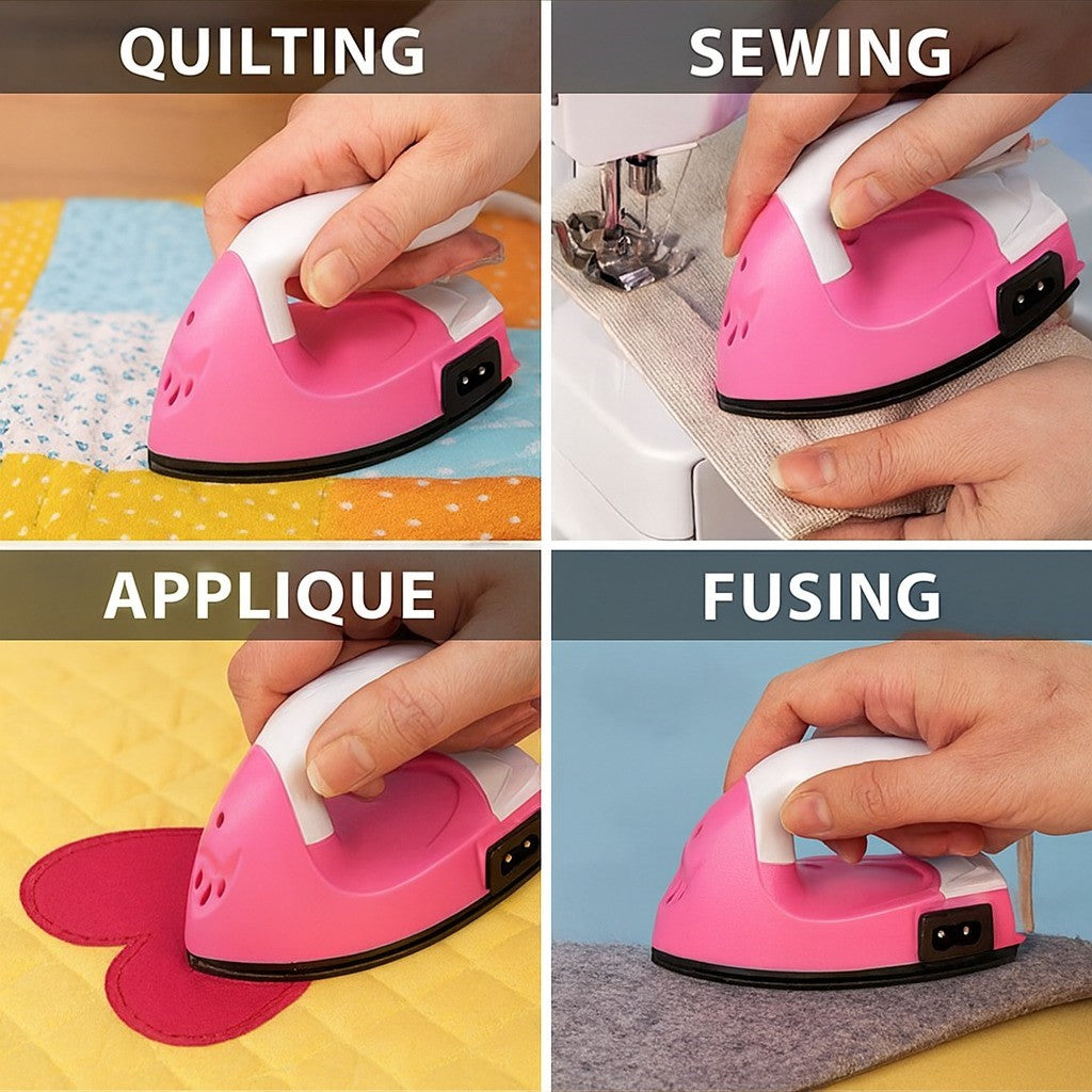 Ultra Compact Travel-Friendly Electric Iron